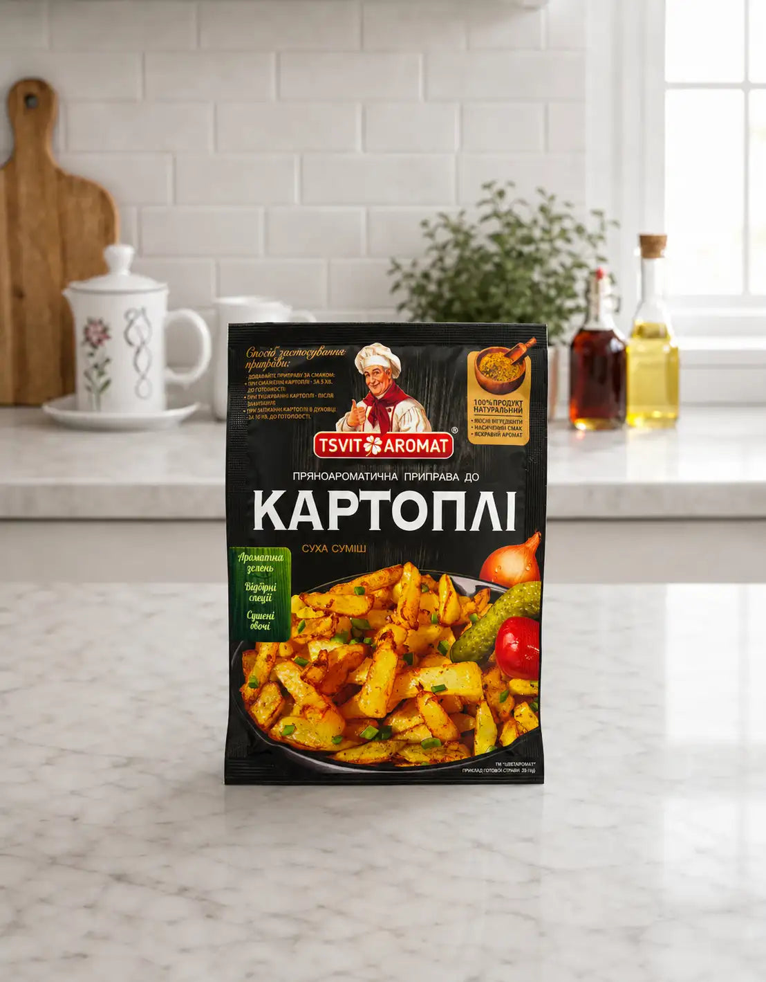 Tempero para Batatas Tsvit Aromat 25g